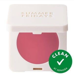 Summer Fridays Blush Butter Balm in shade Sweet Rosé (cool baby pink)